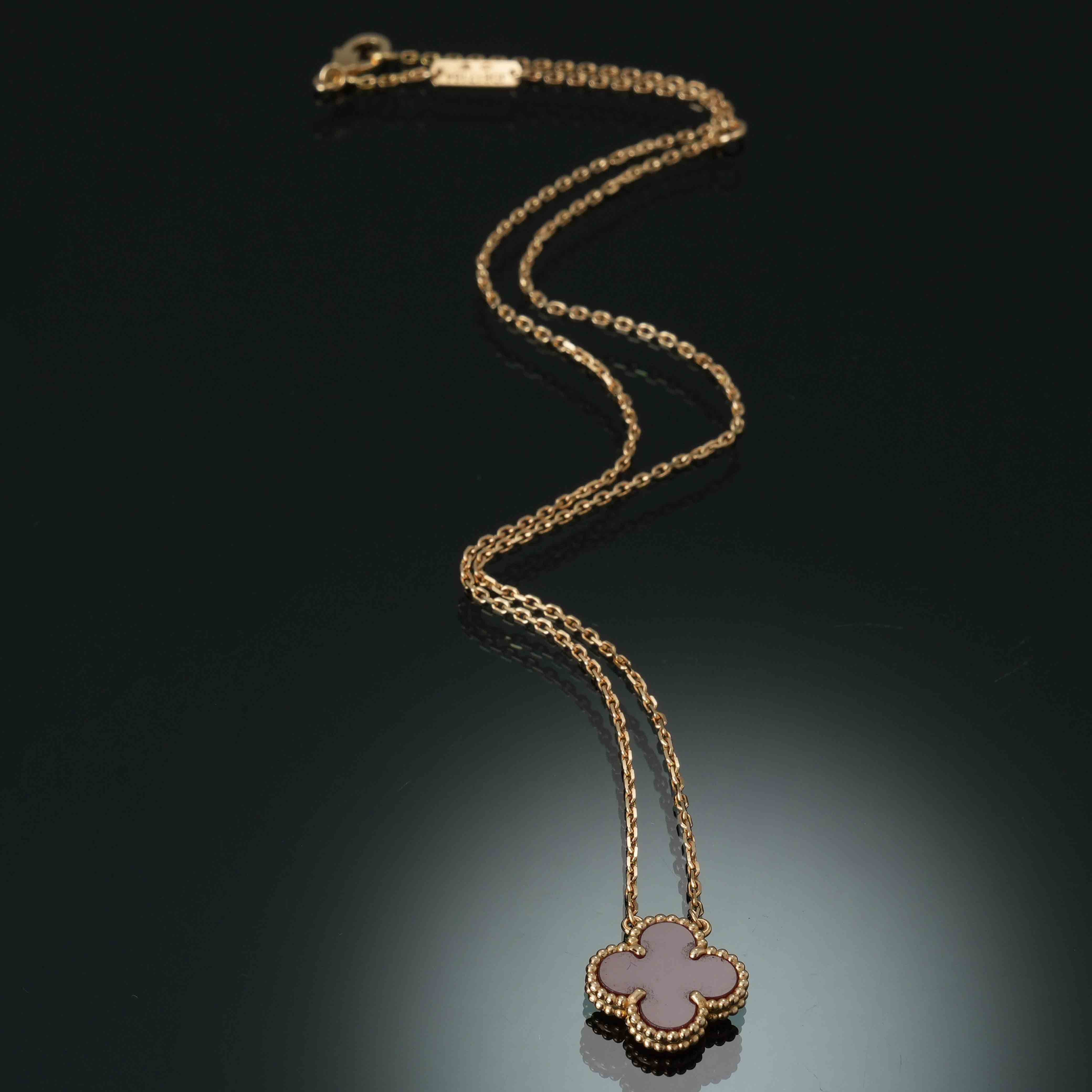 Van Cleef & Arpels(USED)반클리프앤아펠 빈티지 알함브라 네크리스